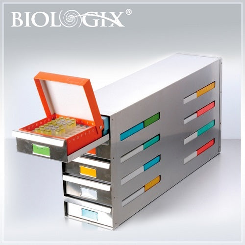 CryoKING® Sliding Drawer Freezer Racks (24 Boxes), 1 Piece/Case