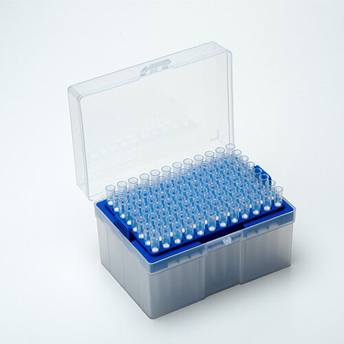 Filter tips, extra-long , rack pack, sterile, tip: dnase & rnase free,filter material,96 pieces/rack, 50 racks/case