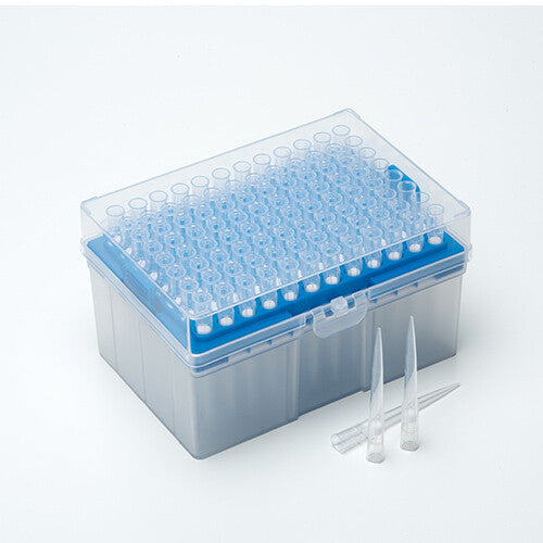 Filter tips, extra-long , rack pack, sterile, tip: dnase & rnase free,filter material,96 pieces/rack, 50 racks/case