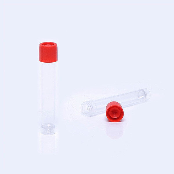 Biologix® 6mL Sample Collection Tubes with Caps, 1,000 Sets/ Case