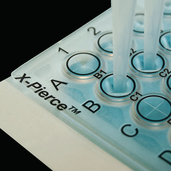 Biologix® X-Pierce Precut Pierceable Sealing Films 100 Sheets