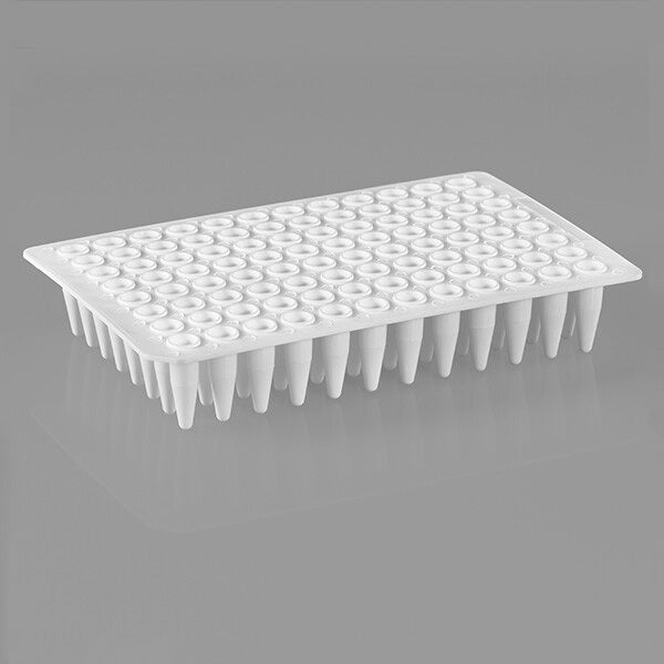 Biologix® 96 well PCR Plates - 0.1ml, Clear/White color, 10 Plates/Pack,100 Plates/Case