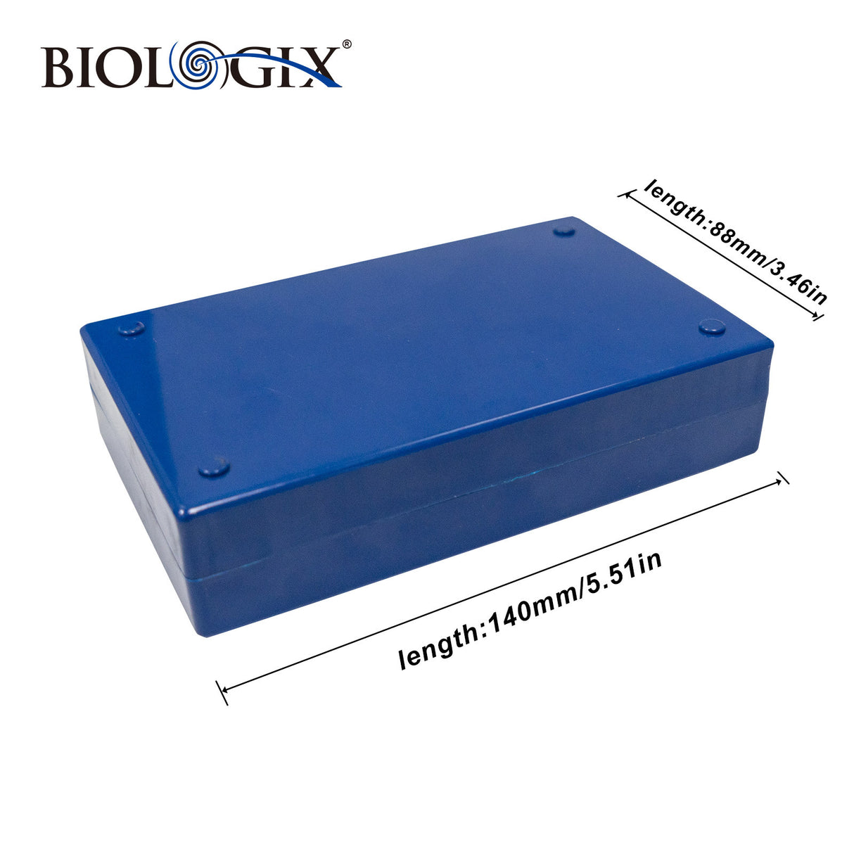 Biologix® Slide Storage Boxes with Foam/Cork Lining (25 Place), 5/Pack, 20/Case