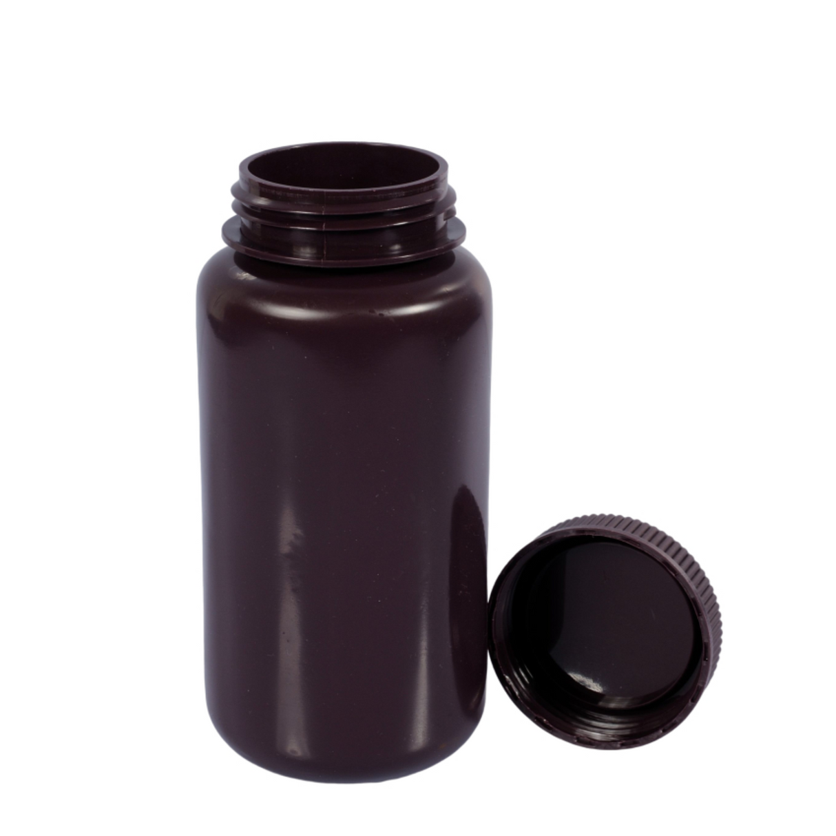 Biologix® 1000ml PP Reagent Bottles, Amber, Autoclavable, 5/Bag, 10 Bags/Case