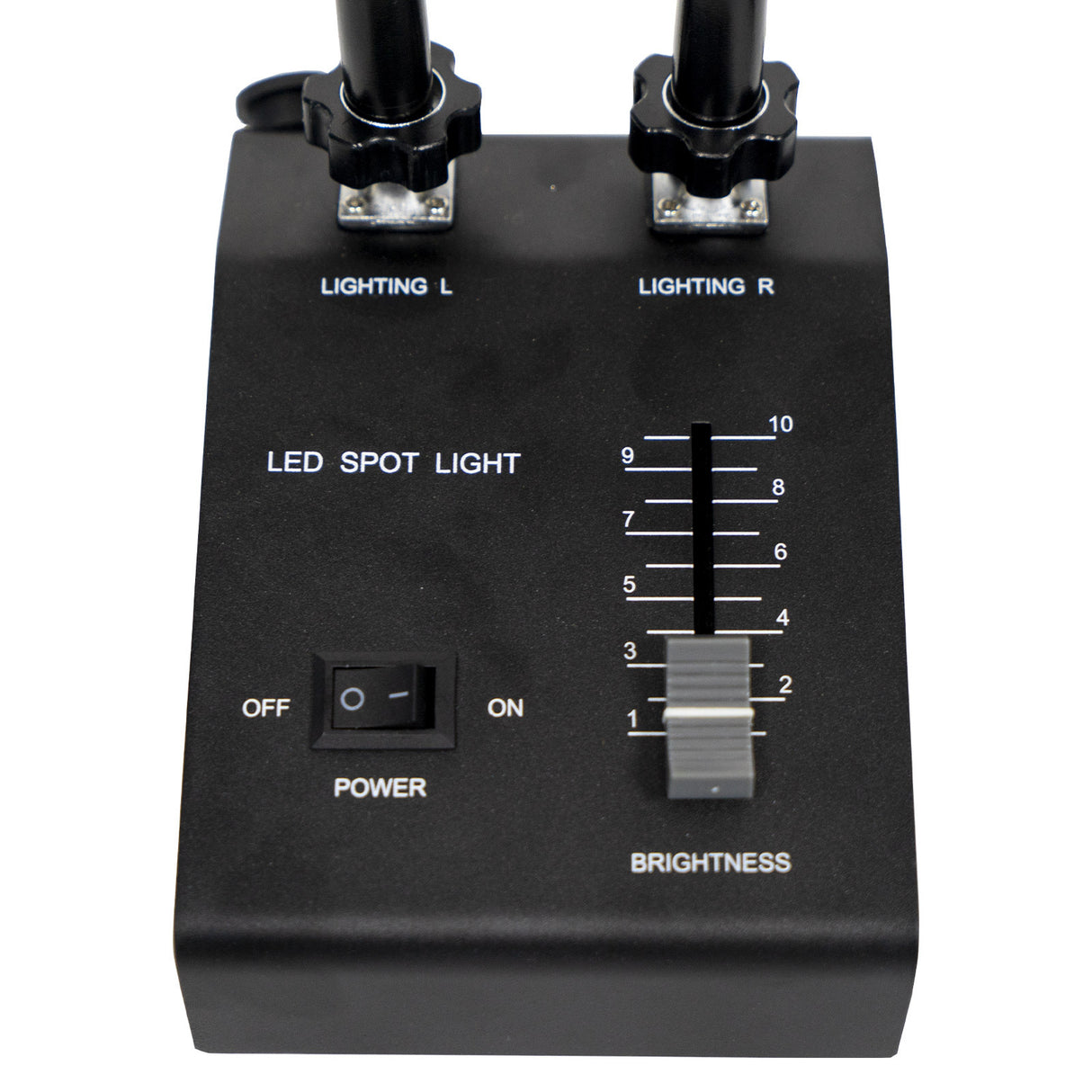 Trinocular Microscope, Eyepiece 10X/23mm(adjustable viewing), With external double goose tube light source, 1 Piece/Case