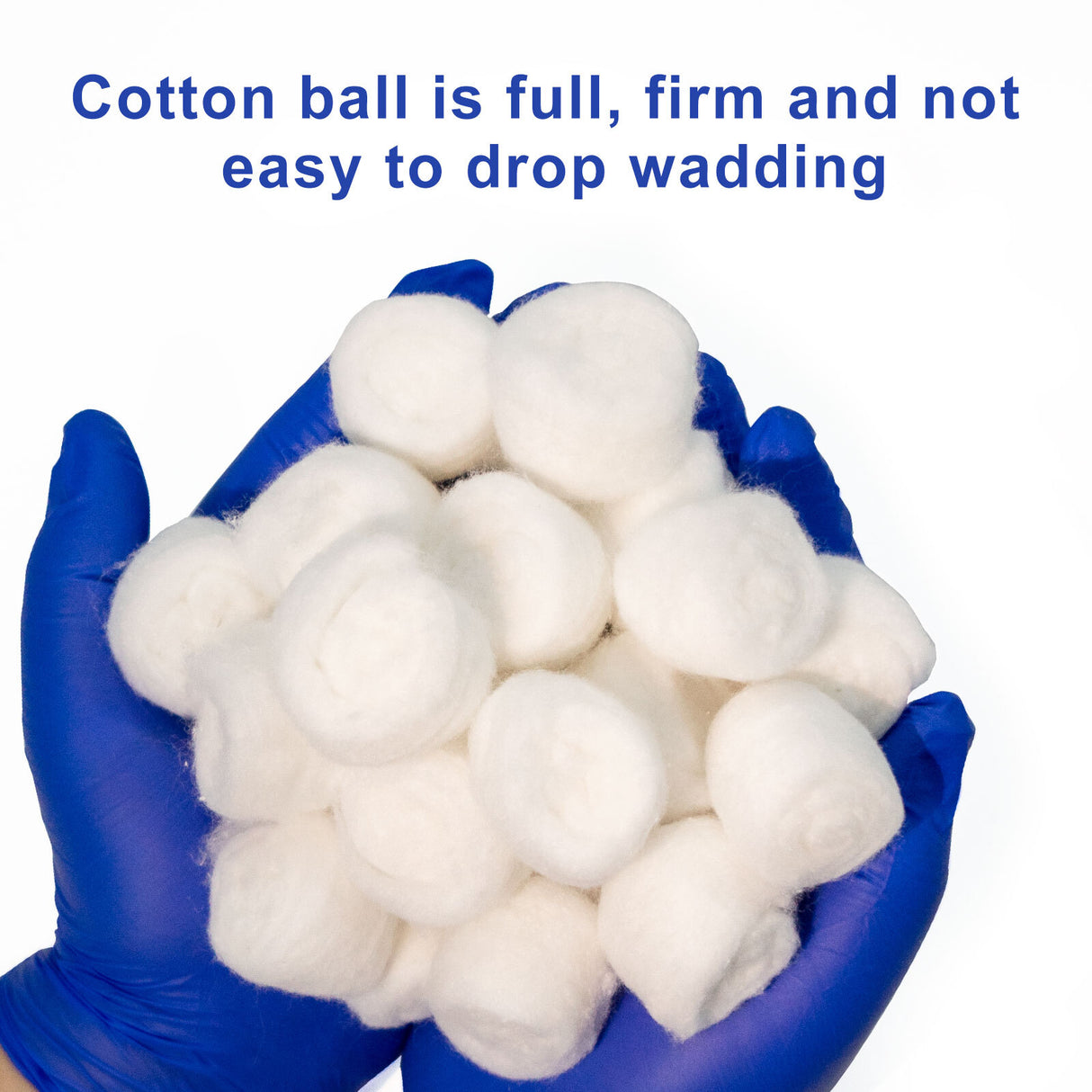 Biologix® Cotton Ball, Pure Absorbent Cotton Plug, 300 pieces/bag, 10 bags/box