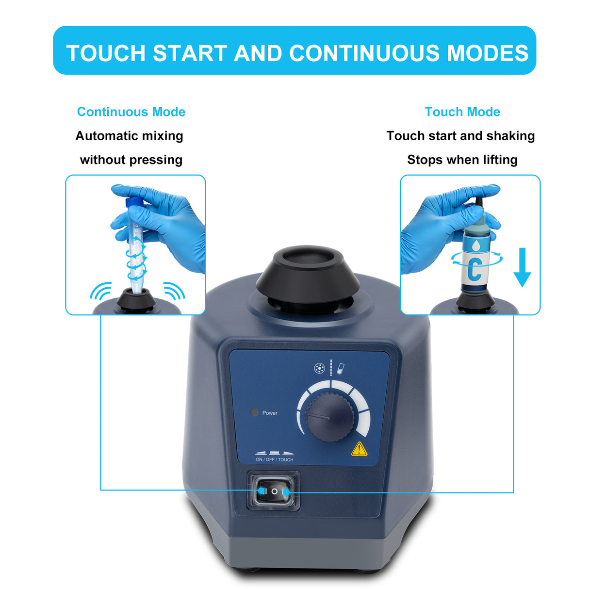 Biologix® Vortex Mixer (Adjustable Speed) 1 Piece/Case