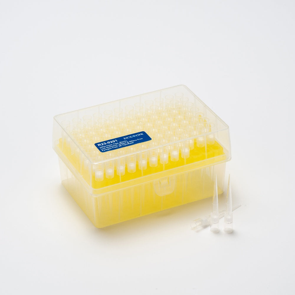 200µL LTS Pipette Tips, Sterile Filter Tip ,96 Pcs/Rack, 4800Pcs/Case