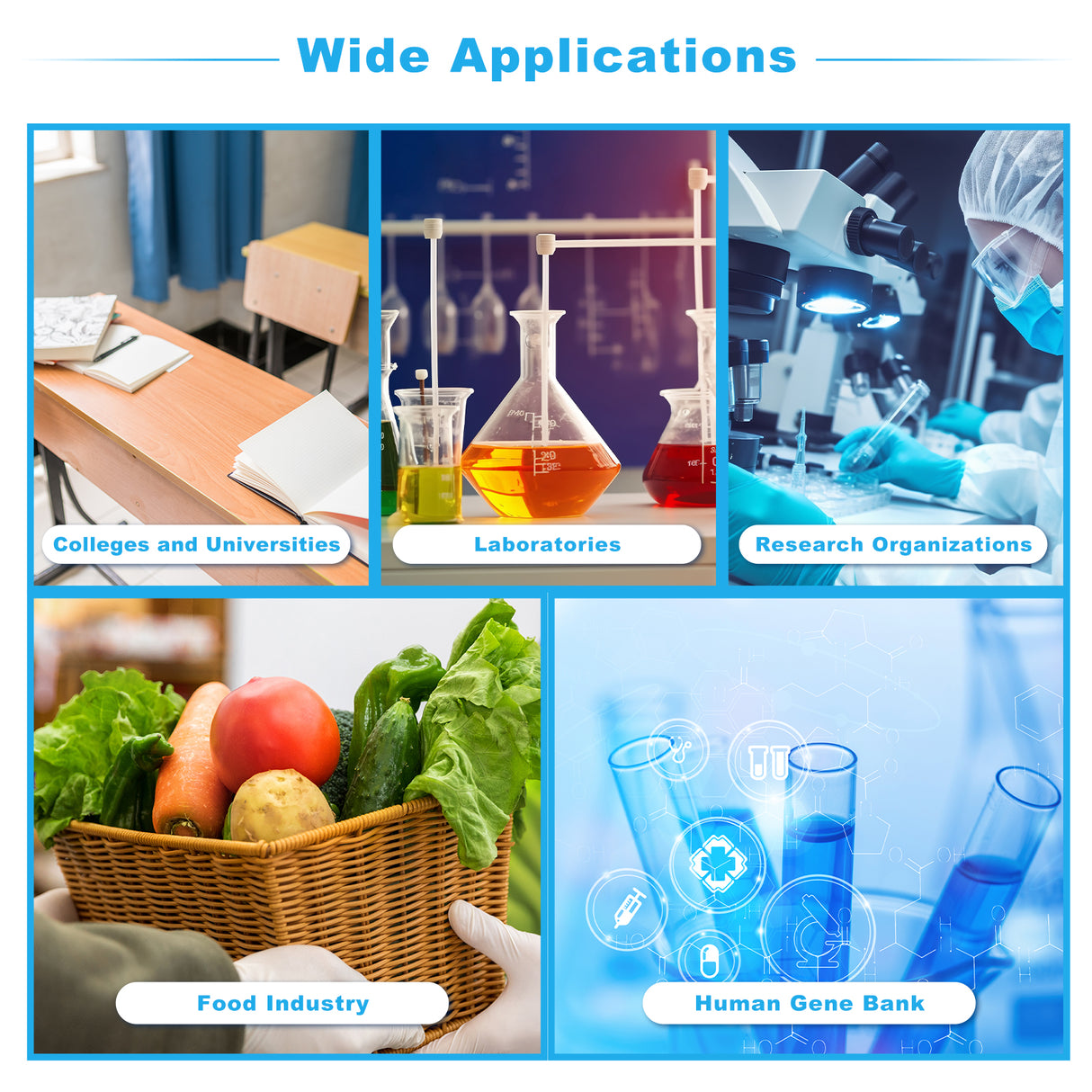 CryoKING® SBS Combo 0.3ml Vials With A Rack, 10/Pack, 20/Case