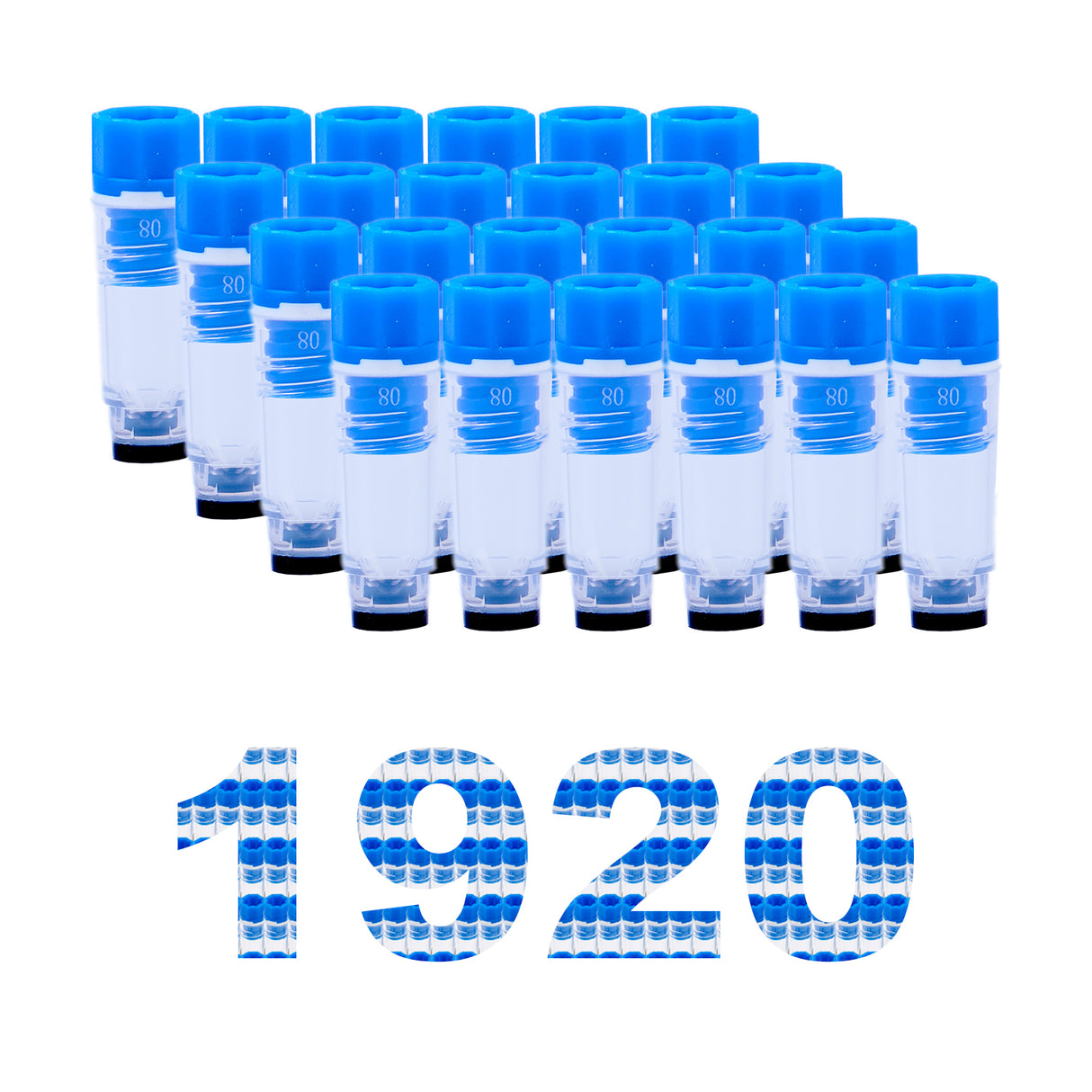 CryoKING® 96-Well SBS Cryogenic Vials-300μl/500μl/750μl/1000ul, 96/Bag, 1920/Case