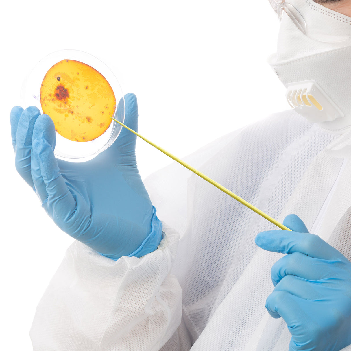 Biologix® Inoculating Needles, Yellow, 25/Bag, 40Bags/Case