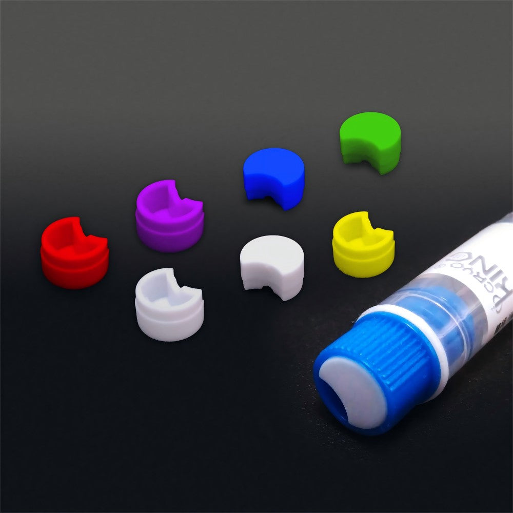 Cryogenic Vial Closure Color Coders, Assorted Color
