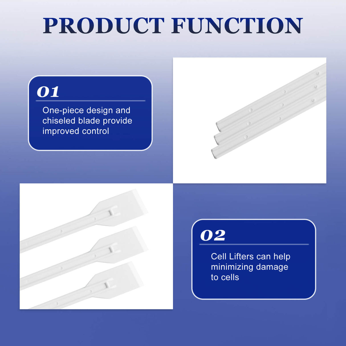 Biologix® Cell Lifters-18cm, 1/Bag, 100/Case