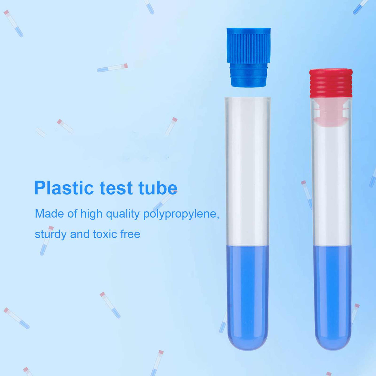 Biologix® Test Tubes (Polystyrene)-5mL, 500/Bag, 2000/Case