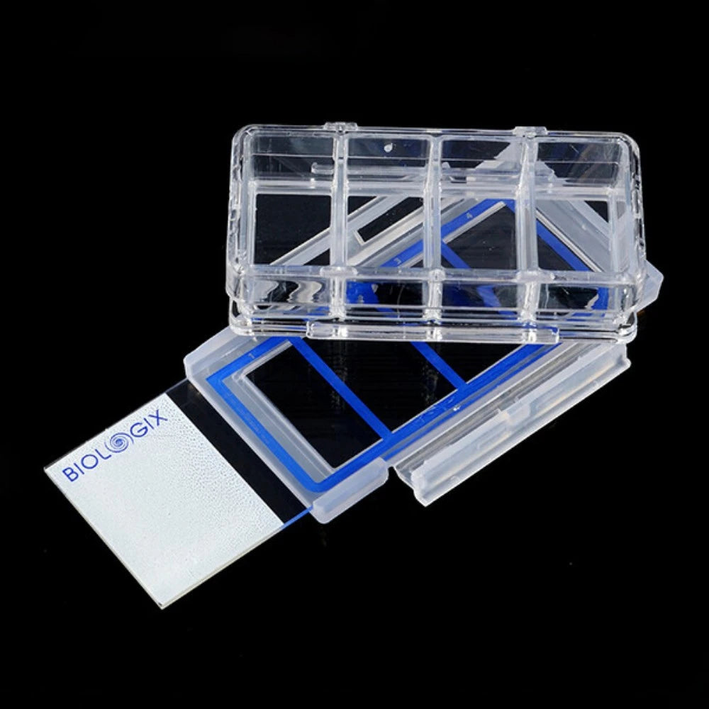 Biologix® Chambered Cell Culture Slides-1/2/4/8 Wells, 6/Pack, 12/Case