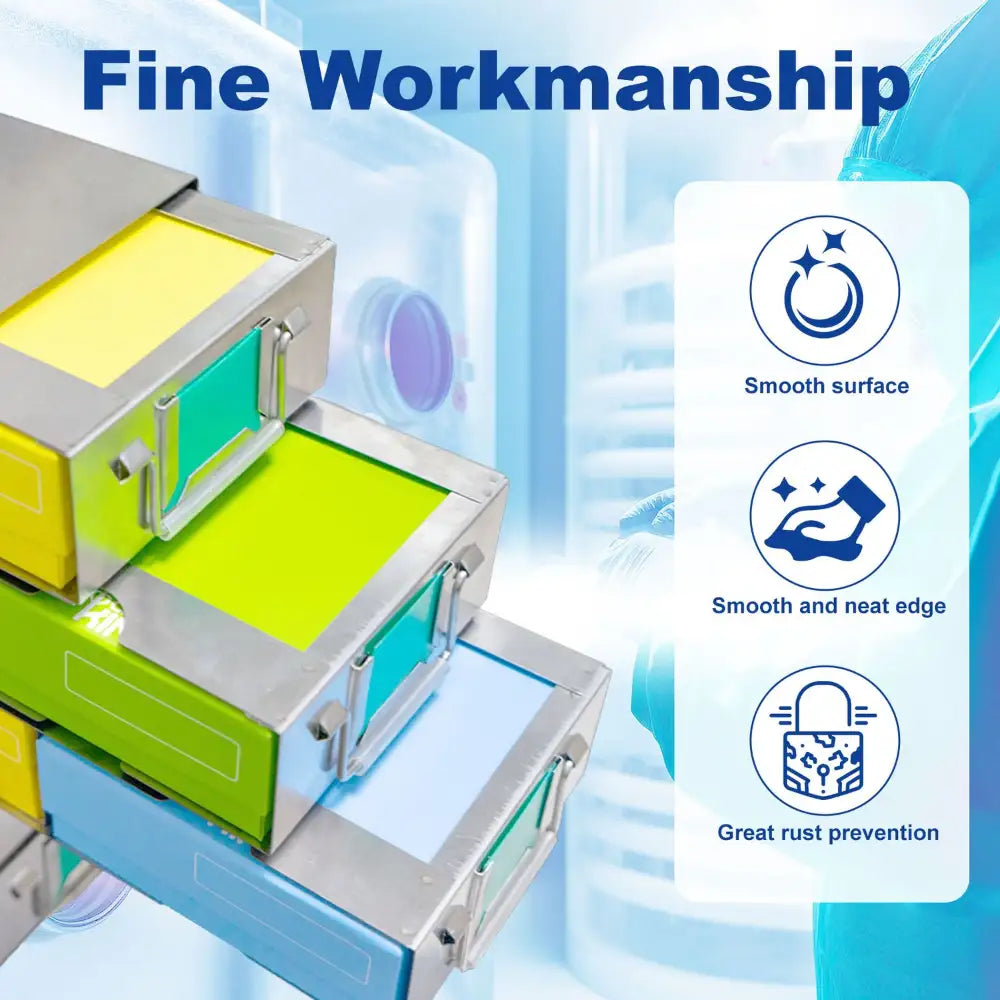 CryoKING® Side Access Drawer Freezer Racks, Stainless steel, 1 Piece/Case