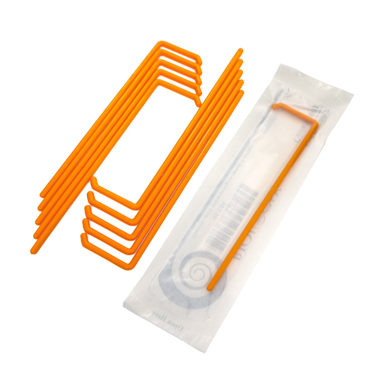 Biologix® Cell Spreaders, L-Shaped, Orange, Sterile, individually wrapped, Case of 500