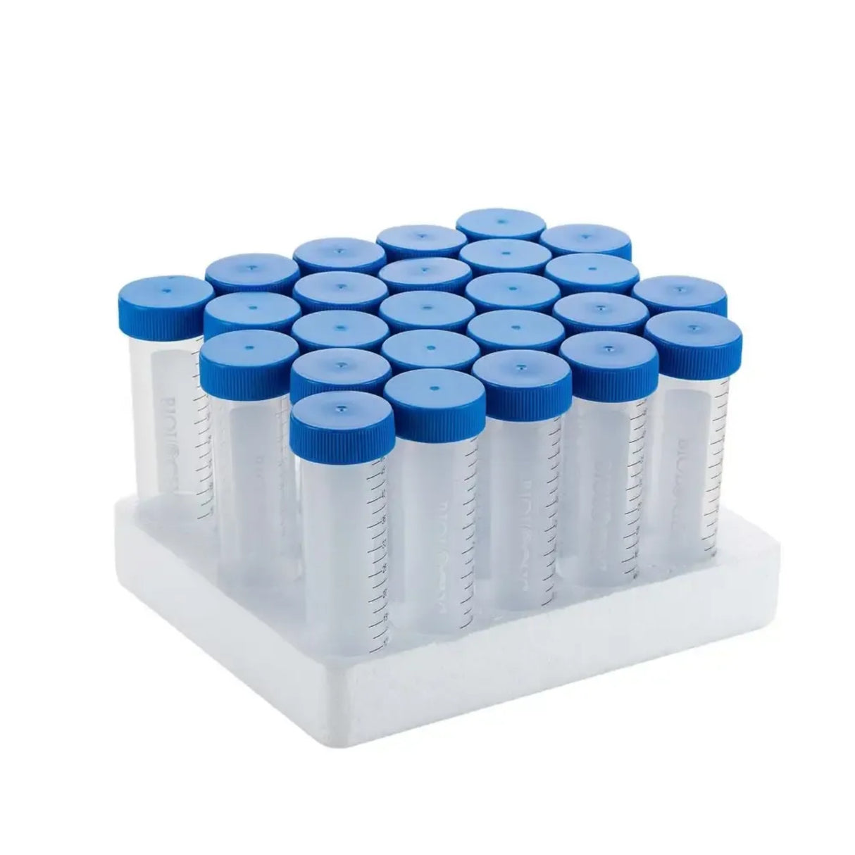 Biologix® 50ml Conical Bottom Centrifuge Tubes With Screw Caps, Sterile, 500/Case