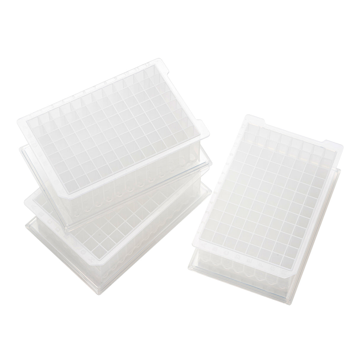 Biologix® Deep Well Plates-2.2mL (Square Wells), U Bottom, Profile Concave, 24/Pack, 96/Case