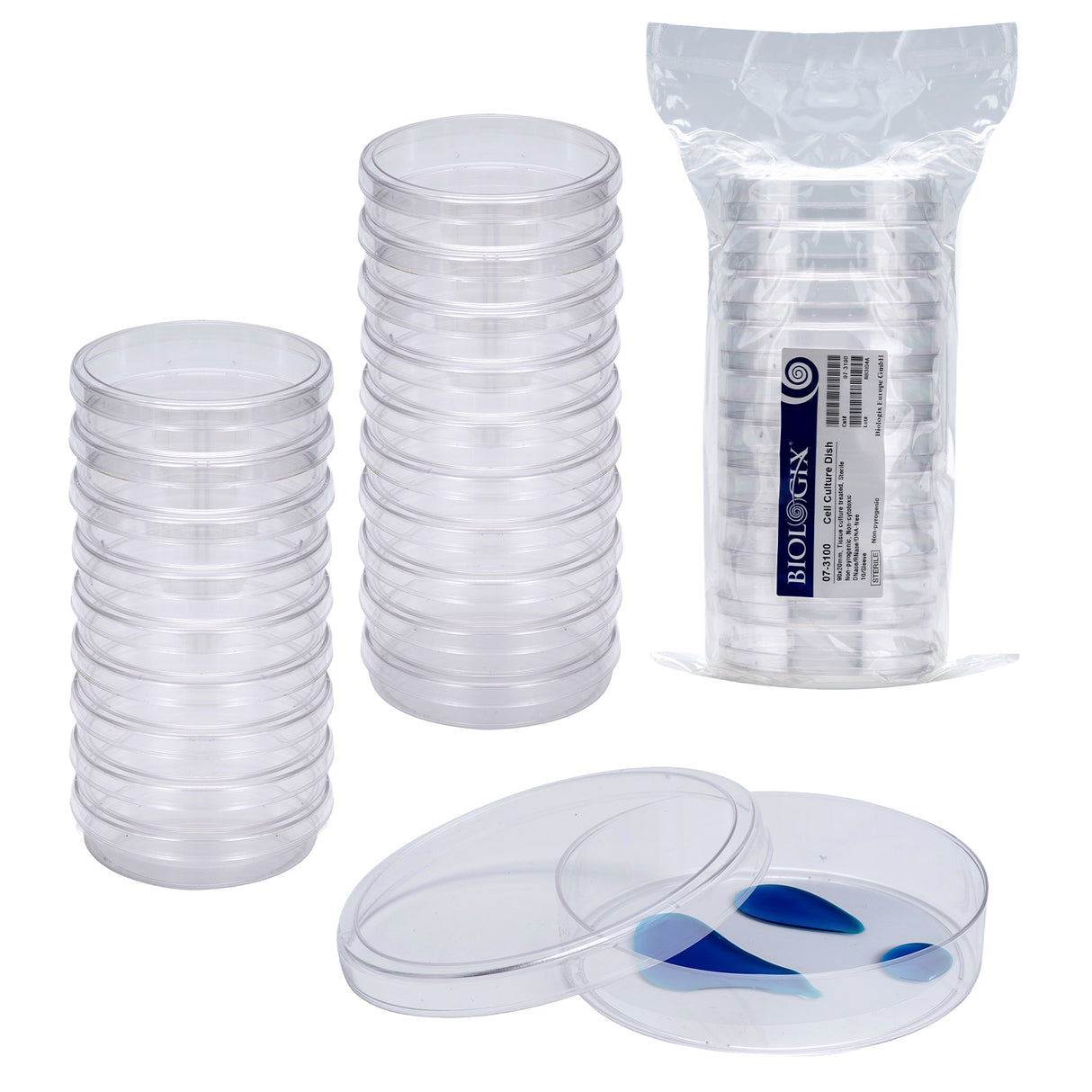 Biologix® Cell Culture Dishes-90x20mm, 10/Pack, 200/Case