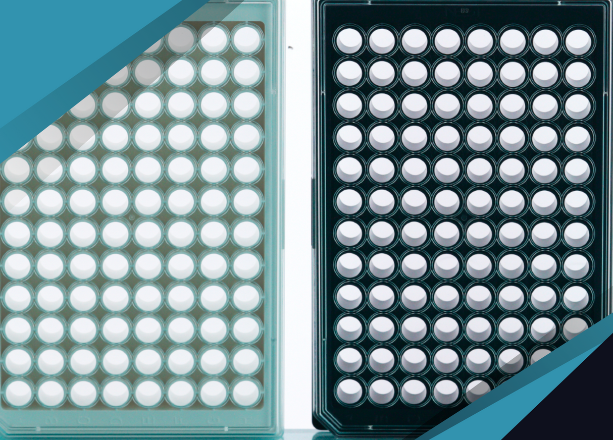 96-well Microplates, Clear Bottom, Polystyrene, TC, Sterile, 1/pk, 30/cs