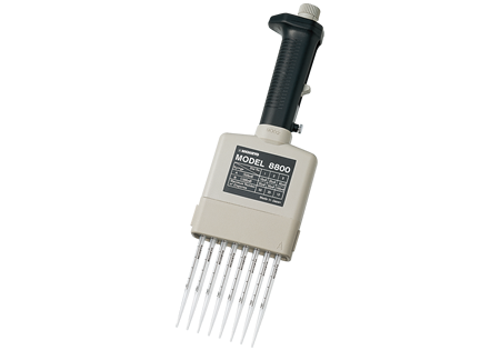 NICHIRYO Model 8800 8 Channel Repetitive Syringe Dispenser and Acces