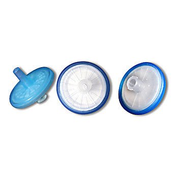 NEST Syringe Filter, 13 mm Housing Diameter, PVDF membrane, Sterile, Individually wrapped, 50/cs