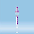 S-Monovette K3 EDTA, 1.2 ml, cap violet,  66 x 8 mm, with plastic label, 50 Piece(s)