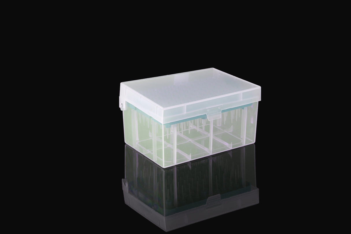 NEST Pipette Tips, Clear, Racked, Low Retention, Sterile, 96/box, 960/pk, 4800/cs