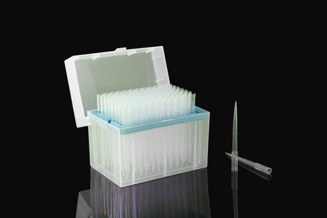 NEST Pipette Tips, Clear, Racked, Low Retention, Sterile, 96/box, 960/pk, 4800/cs
