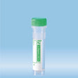 Micro sample tube Lithium heparin, 1.3 ml, screw cap, ISO, 100 Piece(s)