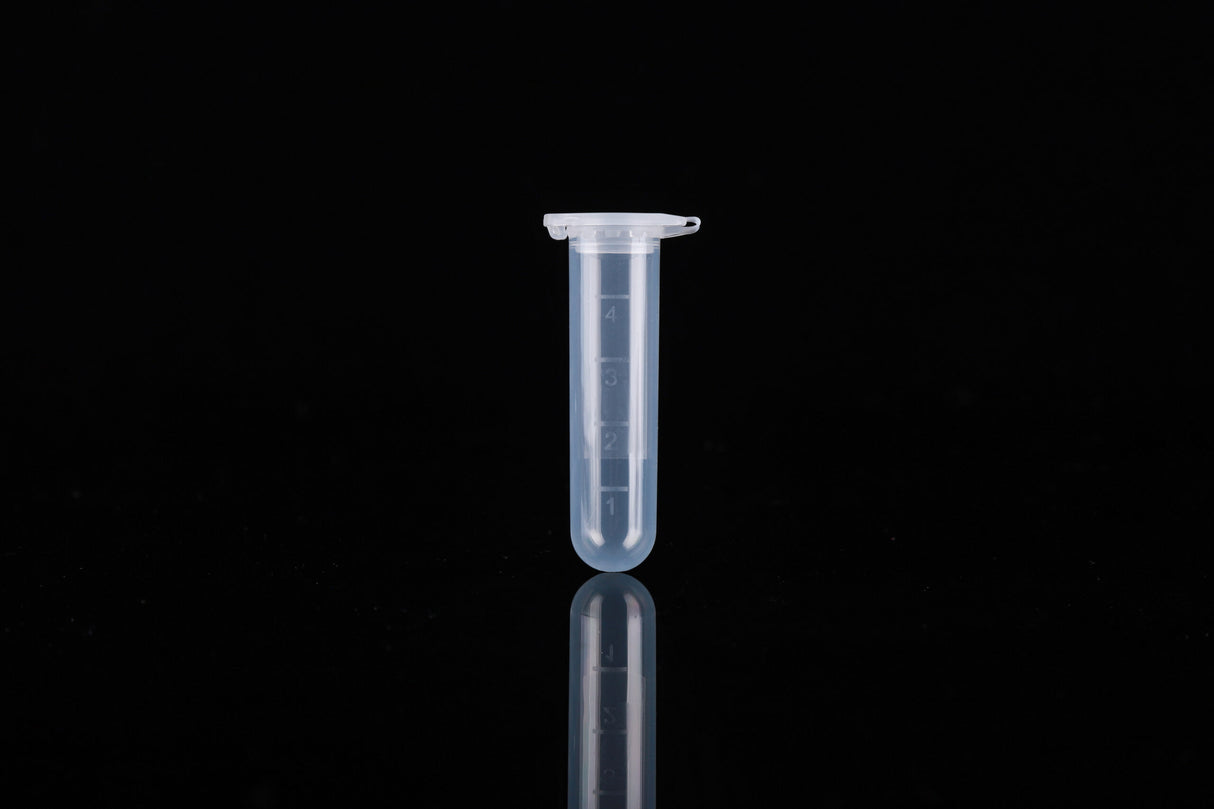 NEST 0.6 mL, 1.5 mL, 2 mL, 5 mL Microcentrifuge Tube, Clear, Sterile, Conical or round, Lock Cap