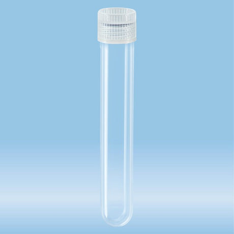 Screw cap tube, 13 ml,  101 x 16 mm, PP, 500 Piece(s)