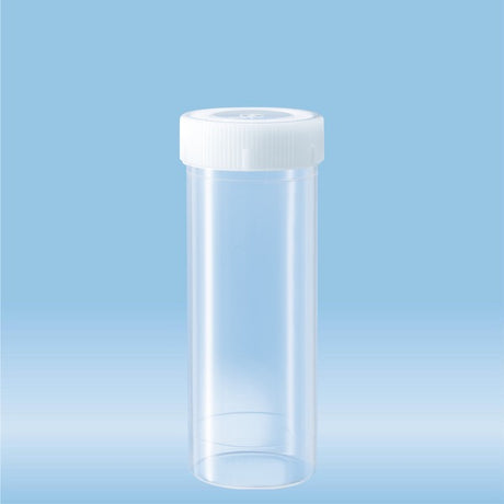 Screw cap tube, 120 ml,  114 x 44 mm, PP, 100 Piece(s)