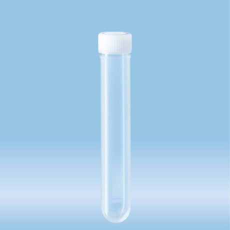 Screw cap tube, 10 ml,  92 x 15.3 mm, PP, 100 Piece(s)