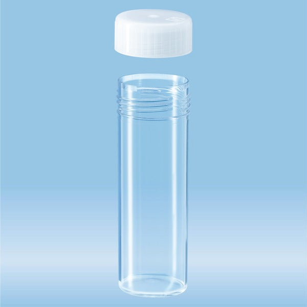 Screw cap tube, 30 ml, 80 x 27 mm, PC, 250 Piece(s)