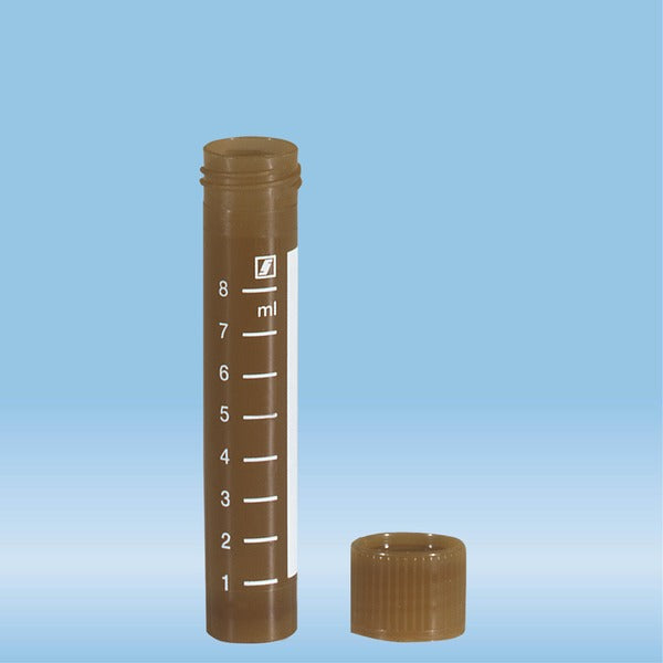 Screw cap tube, 10 ml, 79 x 16 mm, PP, with print, 1000 Piece(s)