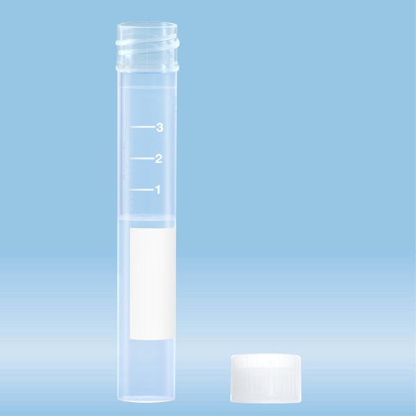 5 ml, 92 x 15.3 mm, conical false bottom, flat tube bottom, PP, cap enclosed, 1000 Piece(s)