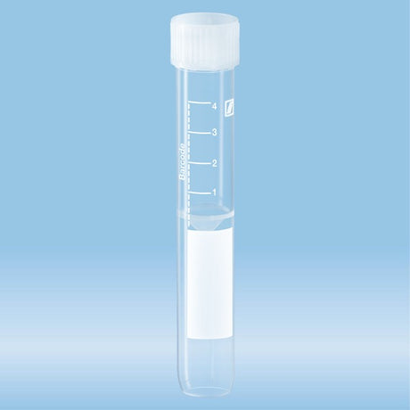 5 ml,  92 x 15.3 mm, conical false bottom, rounded tube bottom, PP, cap assembed, 1000 Piece(s)