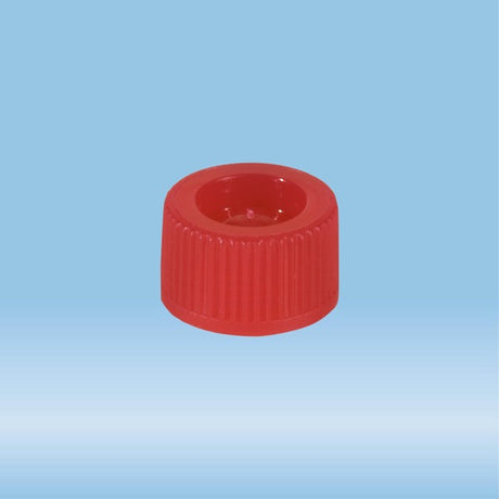 Screw cap, red, suitable for tubes 82 x 13 mm, 1000 Piece(s)