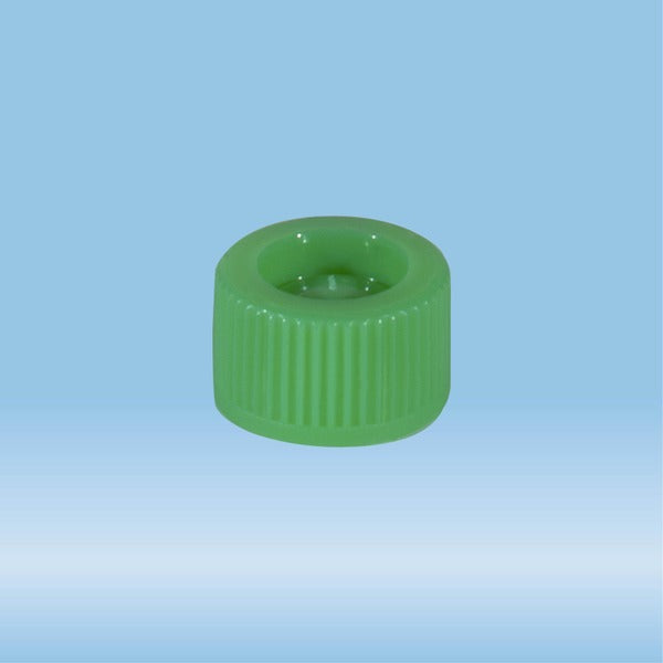 Screw cap, green, suitable for tubes 82 x 13 mm, 1000 Piece(s)
