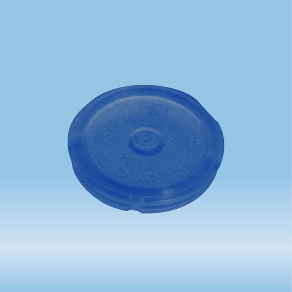 Colour-coded inserts, blue, PP, suitable for screw caps 65.712.xxx, 500 Piece(s)
