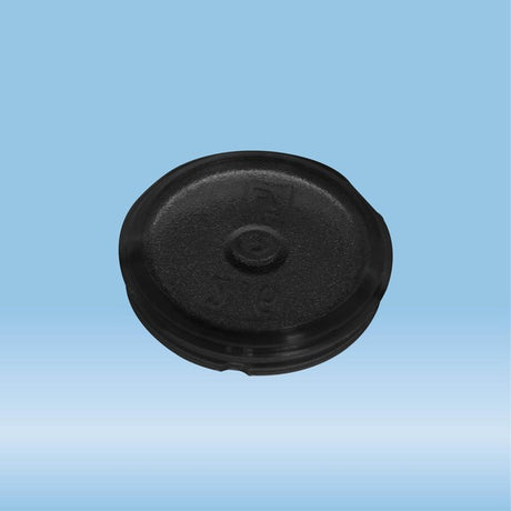 Colour-coded inserts, black, PP, suitable for screw caps 65.712.xxx, 500 Piece(s)