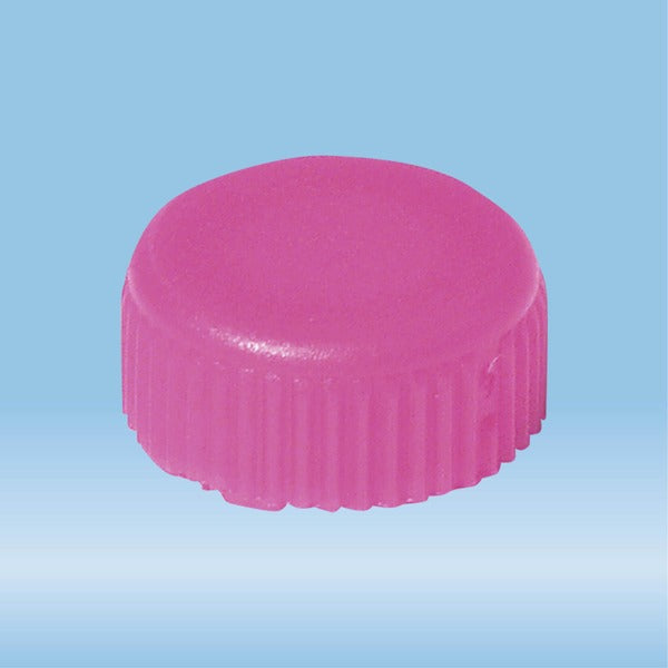 Screw cap, pink, suitable for screw cap micro tubes, 500 Piece(s)