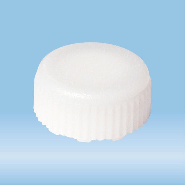 Screw cap, white, suitable for screw cap micro tubes, 500 Piece(s)