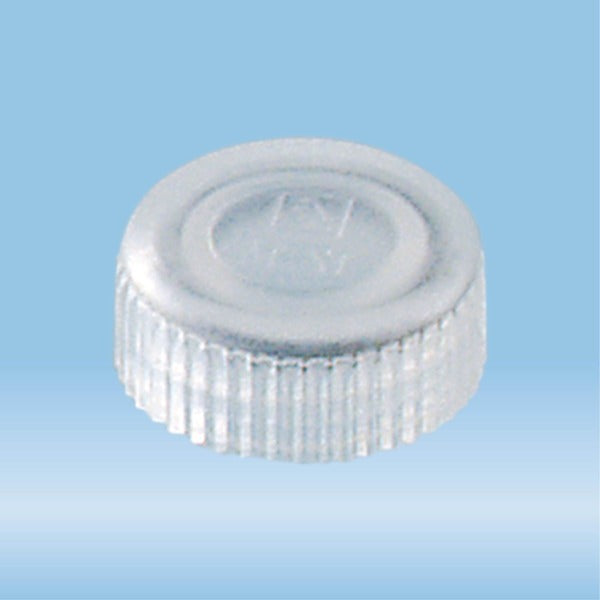Screw cap, natural, sterile, suitable for screw cap micro tubes, 500 Piece(s)