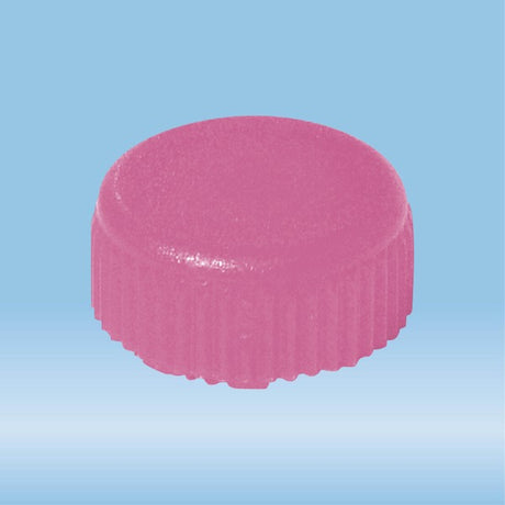 Screw cap, pink, sterile, suitable for screw cap micro tubes, 500 Piece(s)