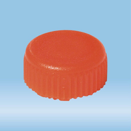 Screw cap, orange, sterile, suitable for screw cap micro tubes, 500 Piece(s)