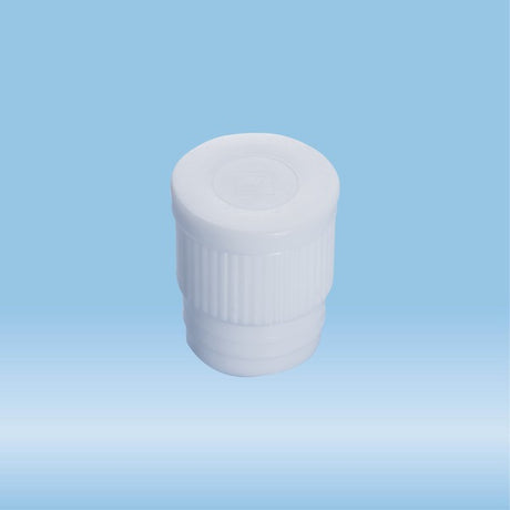 Push cap, white, suitable for tubes  16-17 mm, 1000 Piece(s)