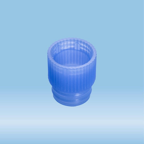 Push cap, blue, suitable for tubes  13 mm, 1000 Piece(s)